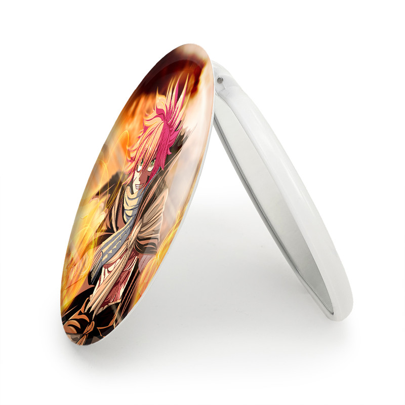 آینه جیبی خندالو طرح ناتسو انیمه فری تیل Fairy Tail مدل تاشو کد 16504