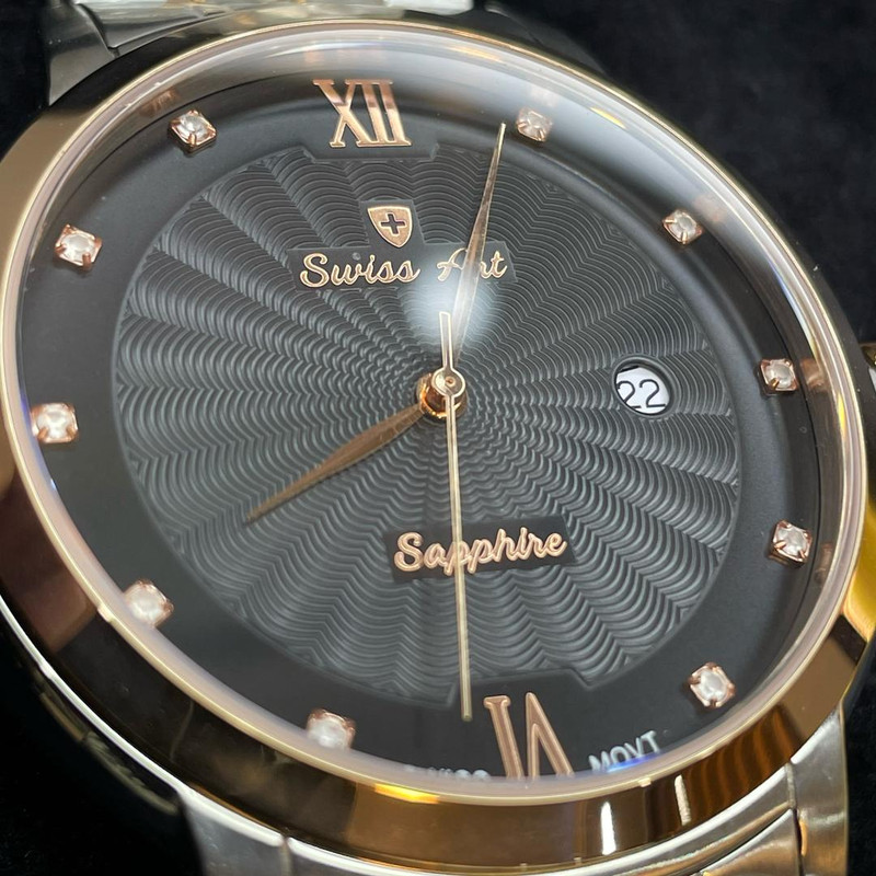 ست ساعت مچی عقربه‌ای زنانه و مردانه سوئیس آرت مدل 62001112-08