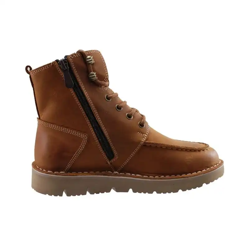 نیم بوت زنانه مدل چرم طبیعی کد 609.1