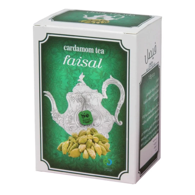 دمنوش چای هل فیصل بسته 15 عددی 