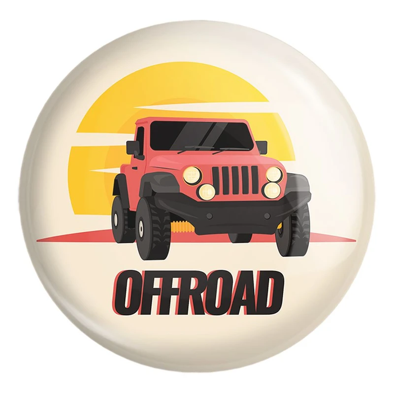 پیکسل خندالو طرح آفرود Off Road کد 26299 مدل بزرگ