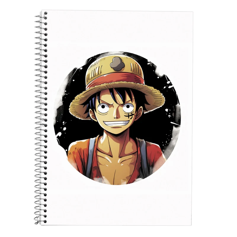 دفتر زبان 50 برگ مدوپد مدل سه خط طرح وان پیس One Piece کد DF11558