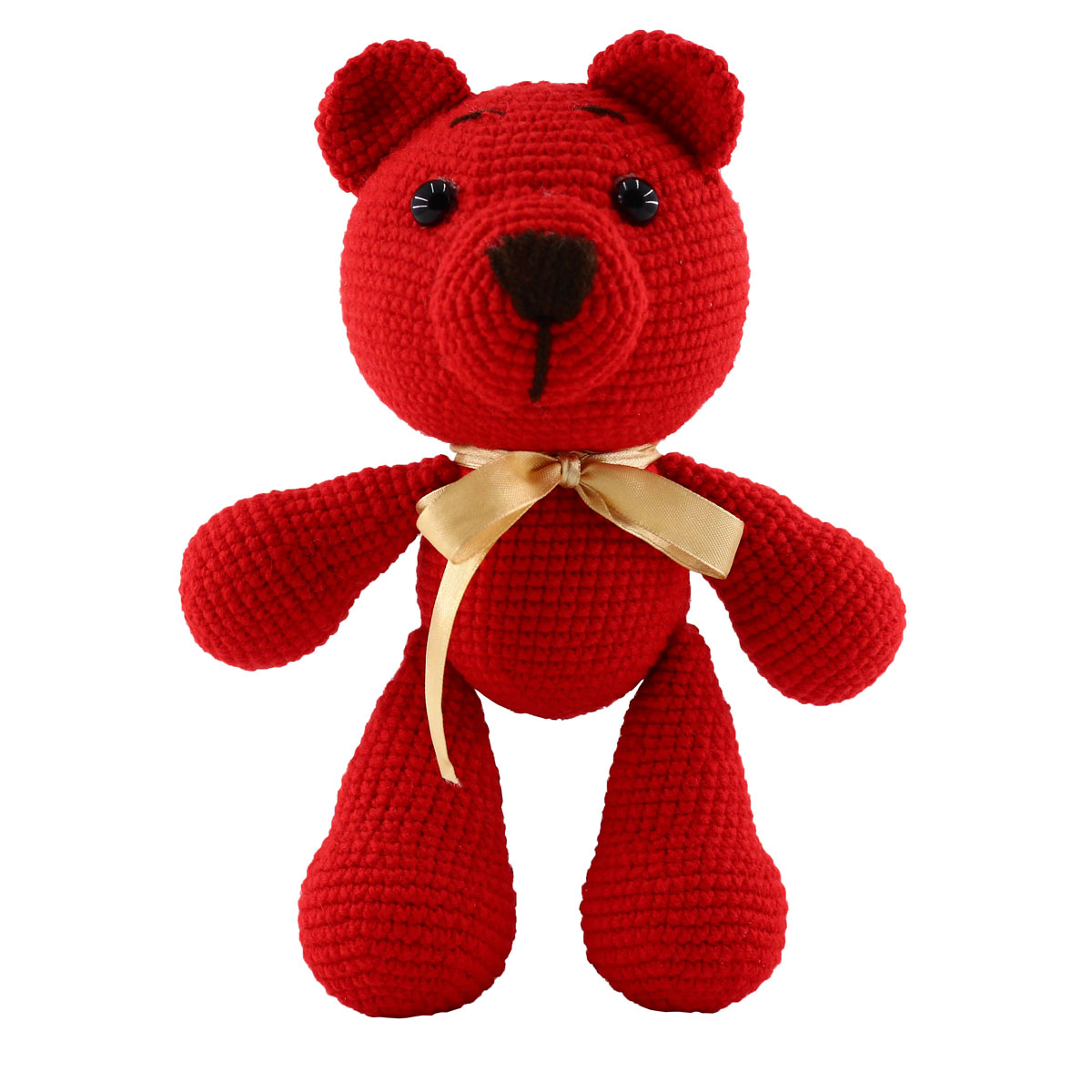 عروسک بافتنی مدل خرس کد 3002