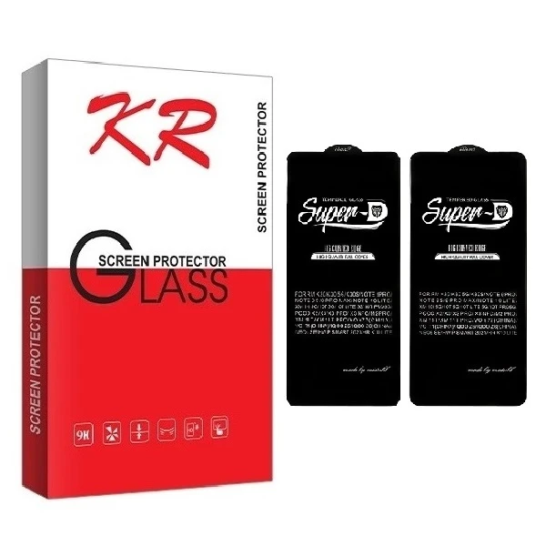 محافظ صفحه نمایش کی آر مدل Super D  مناسب برای گوشی موبایل سامسونگ Galaxy A54 بسته 2 عددی