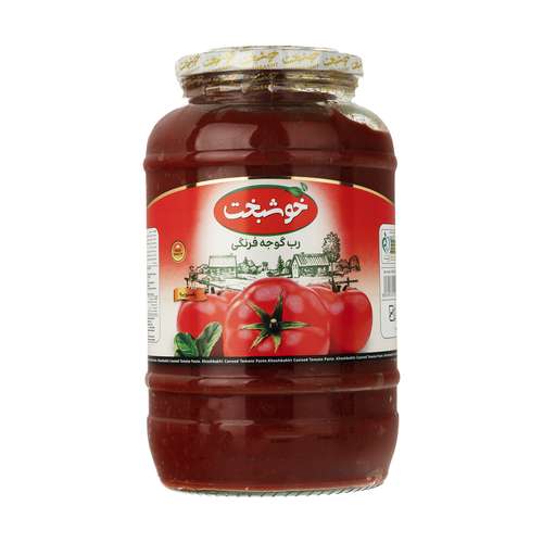 رب گوجه فرنگی خوشبخت - 1.5 کیلوگرم