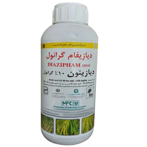 سم دیازینون گرانول مدل دیازیفام 10% وزن 1 کیلوگرم