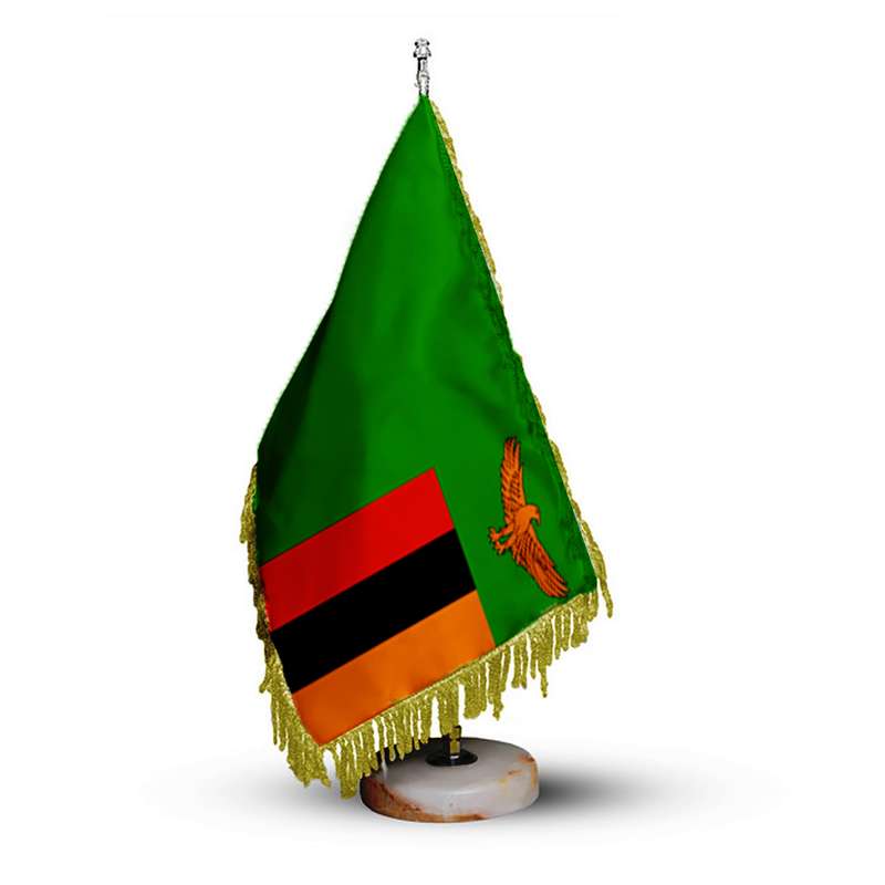پرچم رومیزی مدل زامبیا
