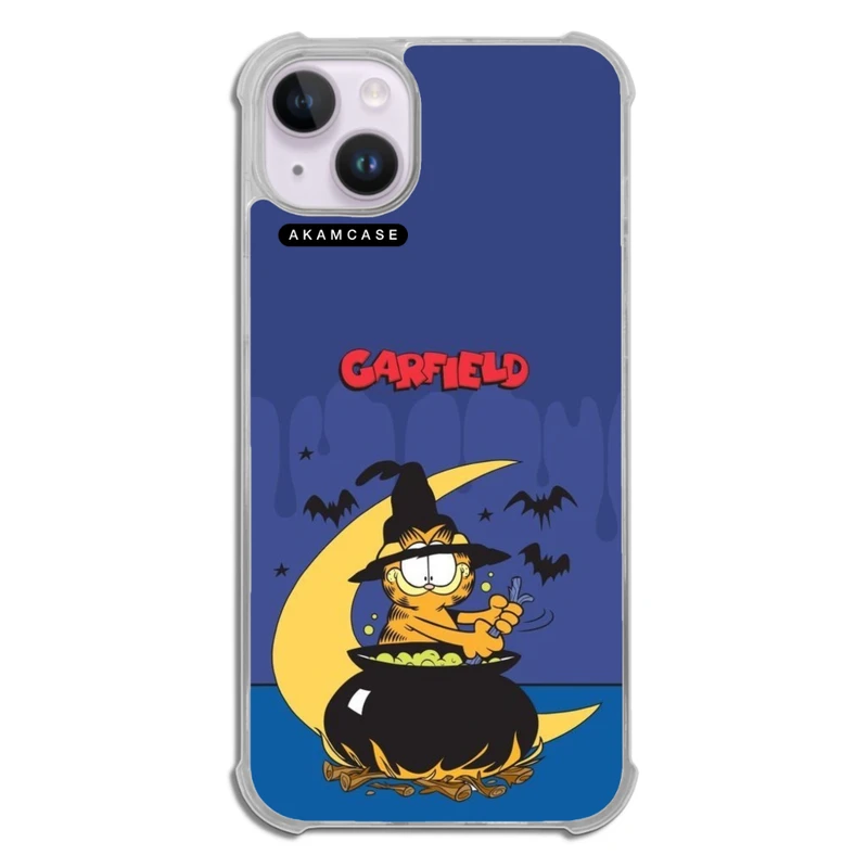 کاور آکام مدل AMC-WTA14PLUS-GARFIELD1 مناسب برای گوشی موبایل اپل iPhone 14 Plus