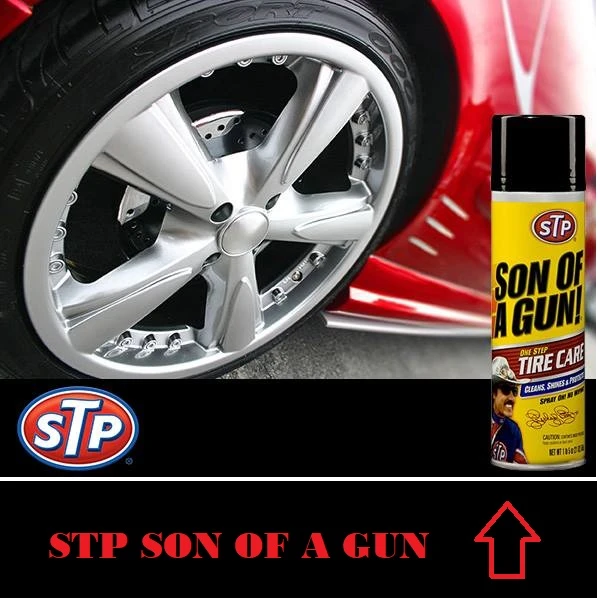 عکس شماره 2 : اسپری تمیز کننده لاستیک خودرو اس تی پی کد stp3 حجم 650 میلی لیتر بسته 3 عددی