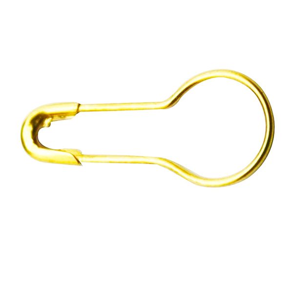 سنجاق قفلی مدل گلابی  کد 0131 بسته 1000 عددی طلایی