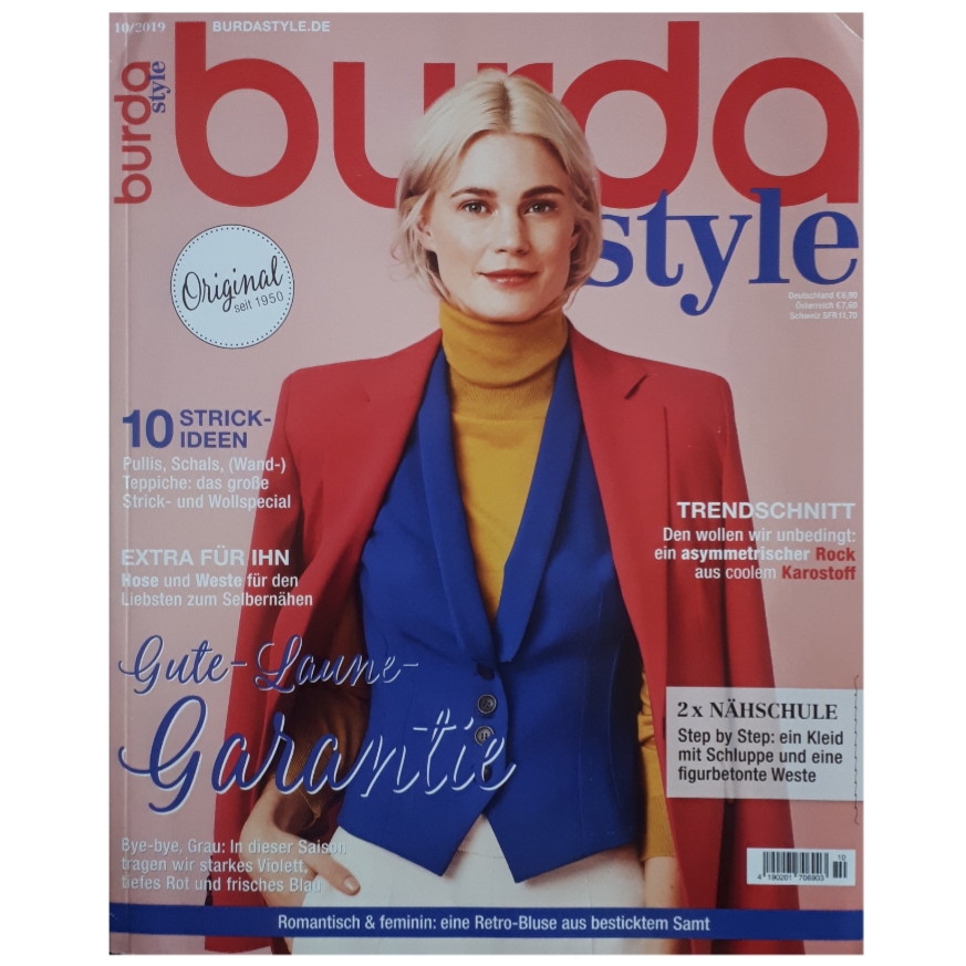 مجله Burda Style اكتبر 2019