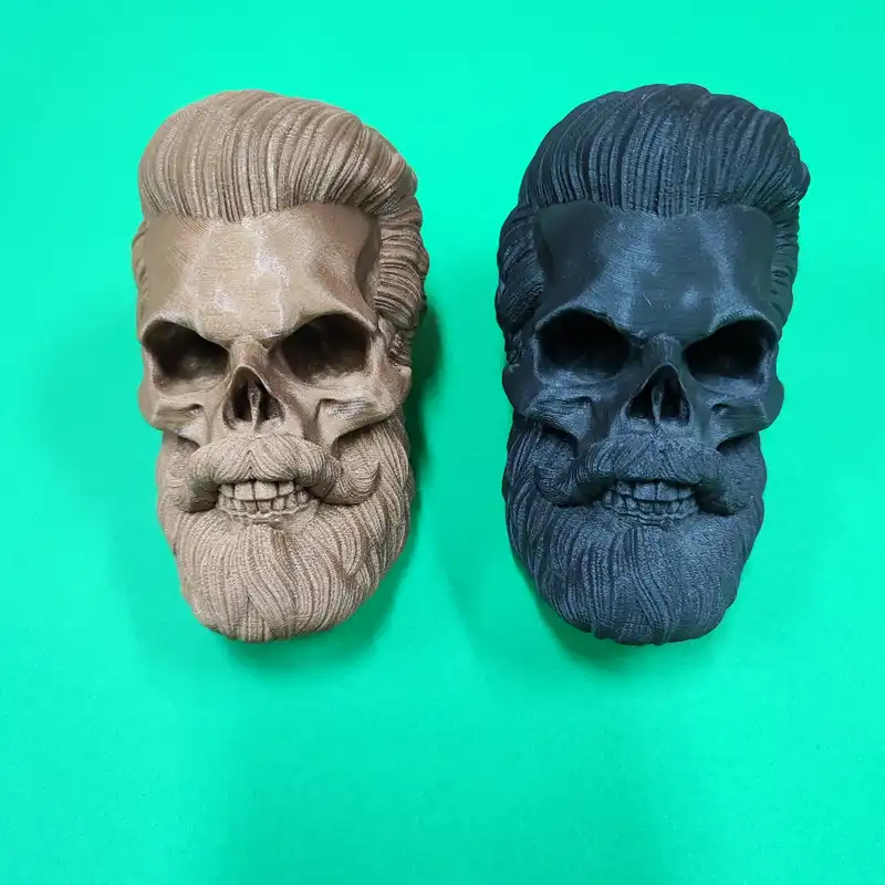 مجسمه مدل اسکلت ریش دار