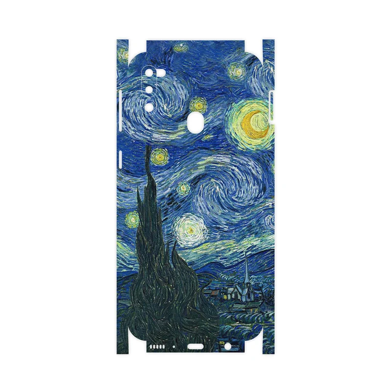 برچسب پوششی ماهوت مدل The Starry Night of van Gogh-FullSkin مناسب برای گوشی موبایل سامسونگ Galaxy M21 (2021) Edition