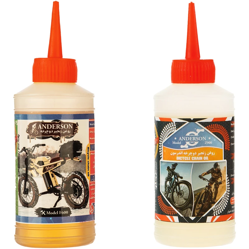 روغن زنجیر دوچرخه اندرسون مدل ZF96 حجم 80 میلی لیتر بسته 2 عددی