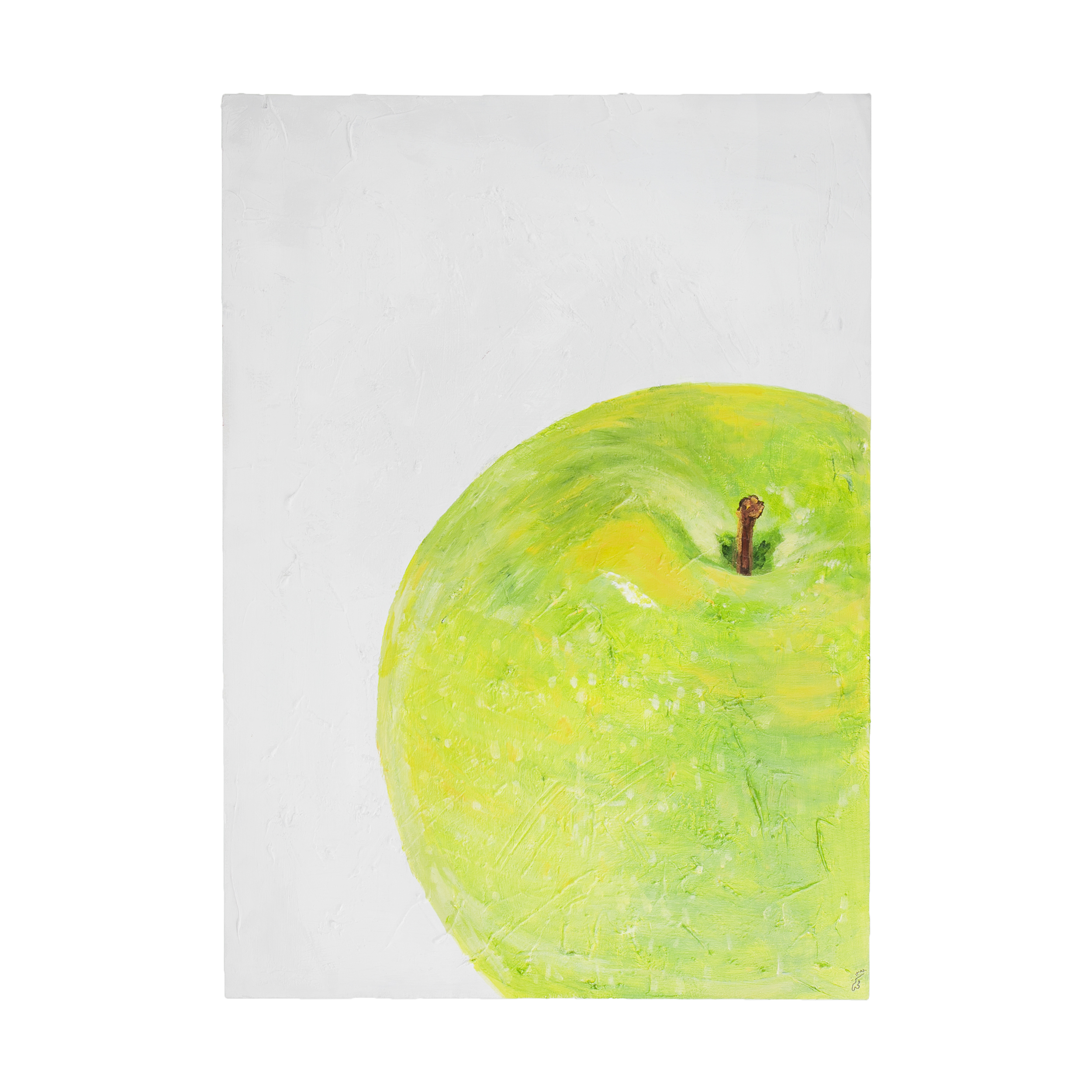 تابلو نقاشی اکریلیک مدل سیب کد 877 - SMM