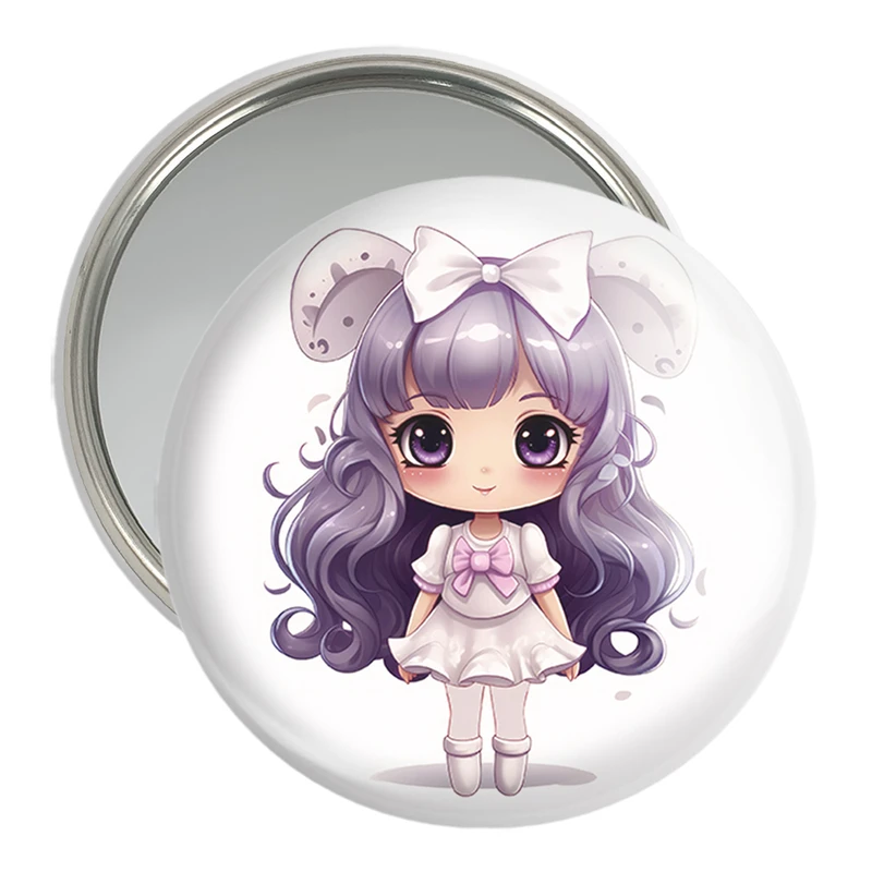 آینه جیبی خندالو مدل دخترانه (Girlish) کد 36891