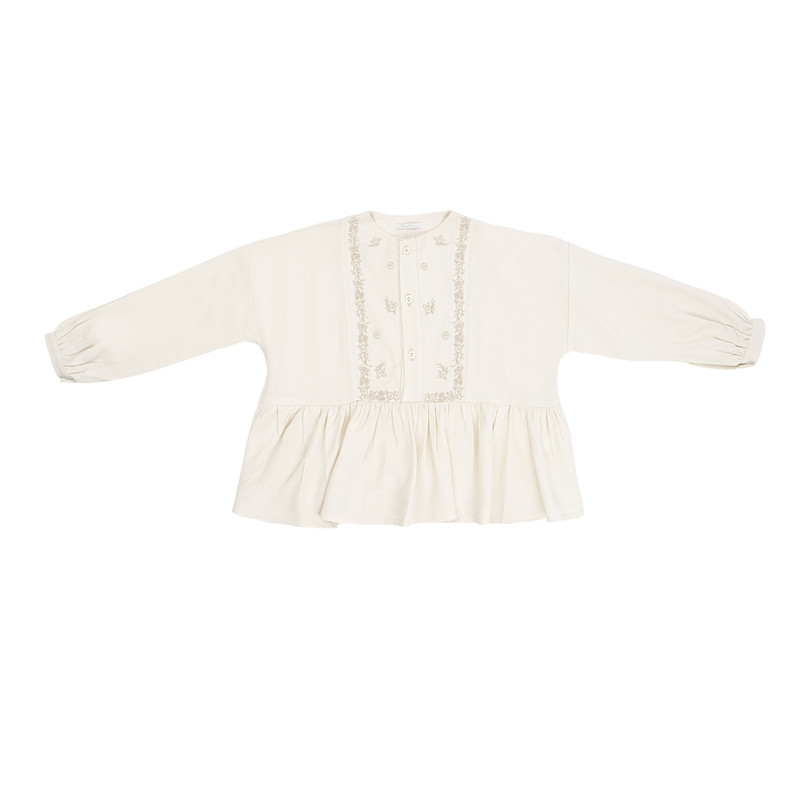 بلوز آستین بلند دخترانه فیورلا مدل استلا کد 45012