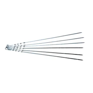 سیخ جوجه مدل مفتولی 65cm بسته 6عددی