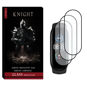 محافظ صفحه نمایش نانو نایت مدل NKT مناسب برای ساعت هوشمند شیائومی Mi Band 5 بسته سه عددی