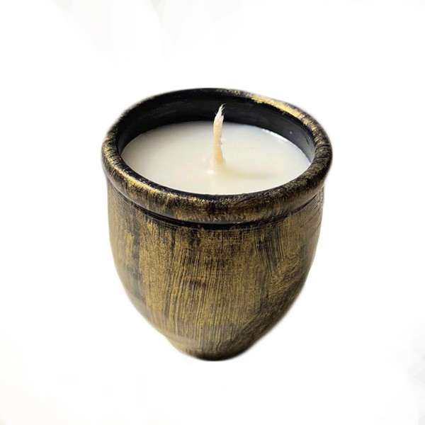 شمع دست ساز مدل سفالی سنتی