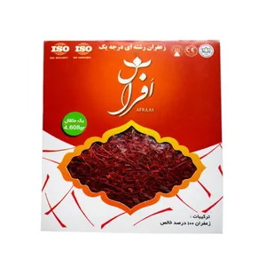 زعفران سوپر نگین افراس - 4.608 گرم بسته 20 عددی