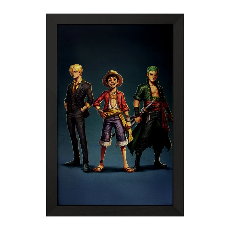 تابلو خندالو مدل انیمه وان پیس کد F381