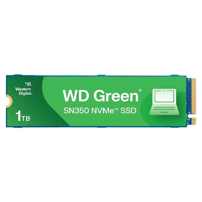 اس اس دی اینترنال PCIe 3.0 وسترن دیجیتال مدل GREEN SN350 WDS100T3G0C ظرفیت یک ترابایت