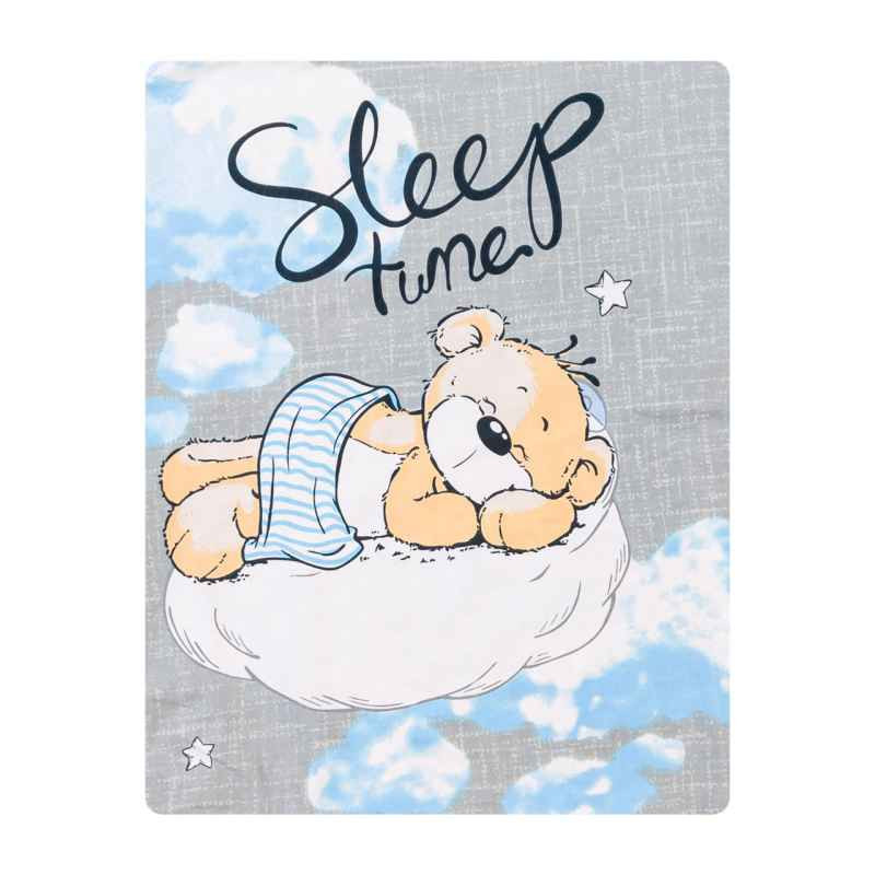 ملحفه کودک آدنو مدل Teddy کد MC03 سایز 100x150 سانتی متر