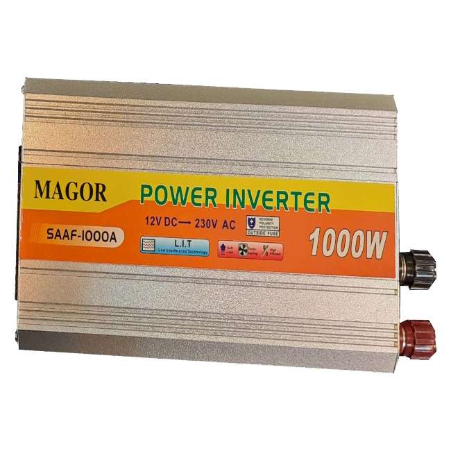 اینورتر ماگور مدل SAAF-1000A ظرفیت 1000 وات اینورتر ماگور مدل SAAF-1000A ظرفیت 1000 وات