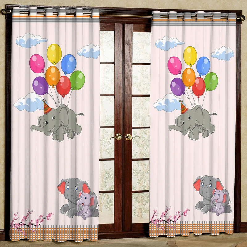 پرده مدل مخمل پانچی کد 1826T2 سایز 200x140 سانتی متر