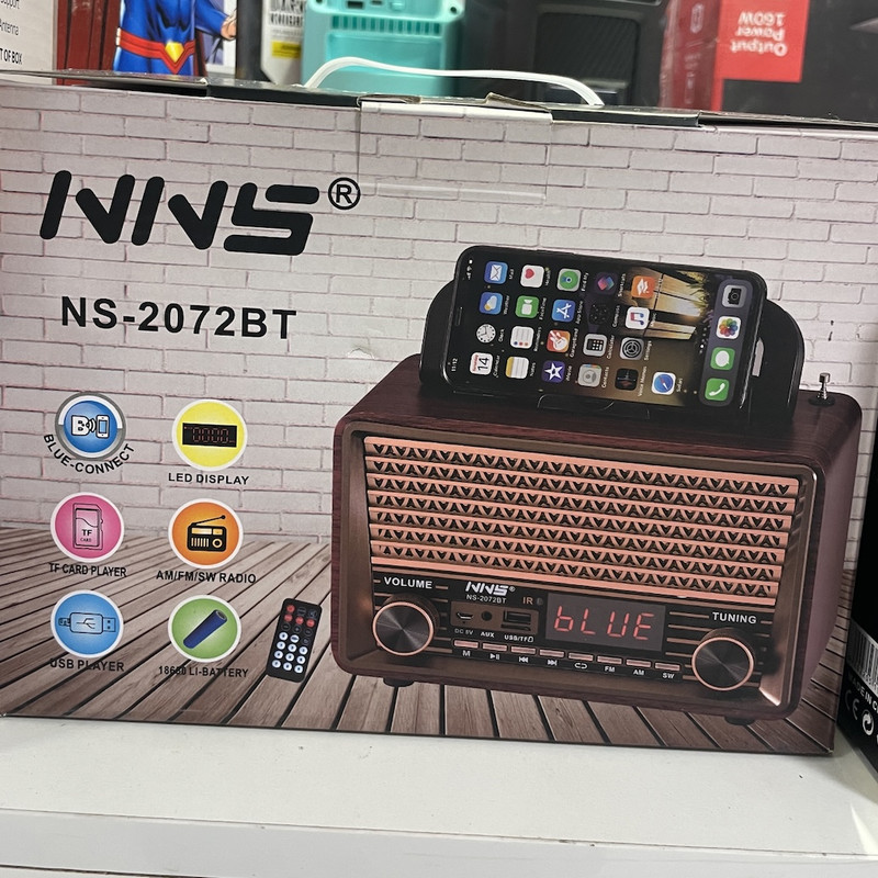 رادیو ننس مدل ns-2072bt