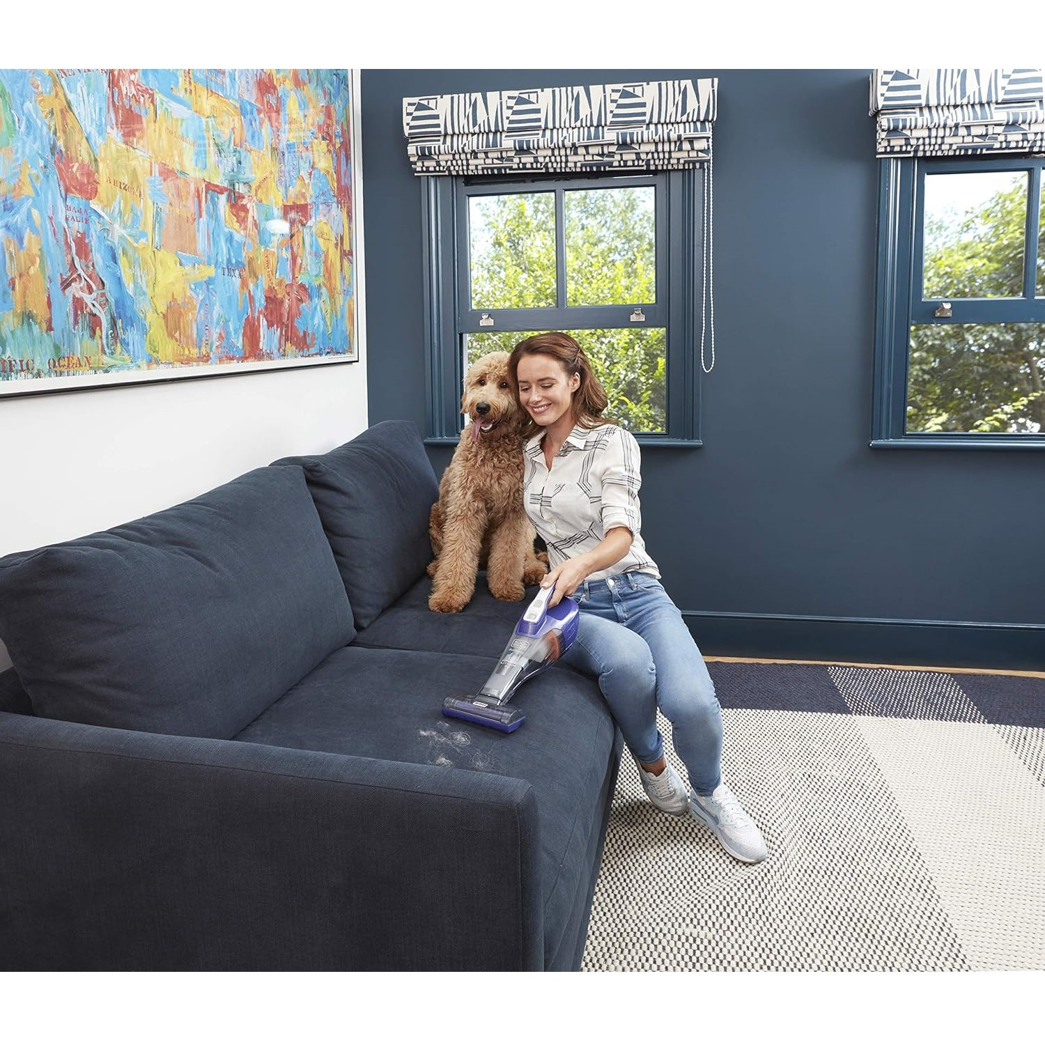 جارو شارژی دستی بلک اند دکر مدل DVB315JP