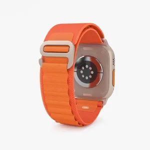 بند مدل sport loop مناسب برای اپل واچ سایز 42/44/45/49 میلی متری