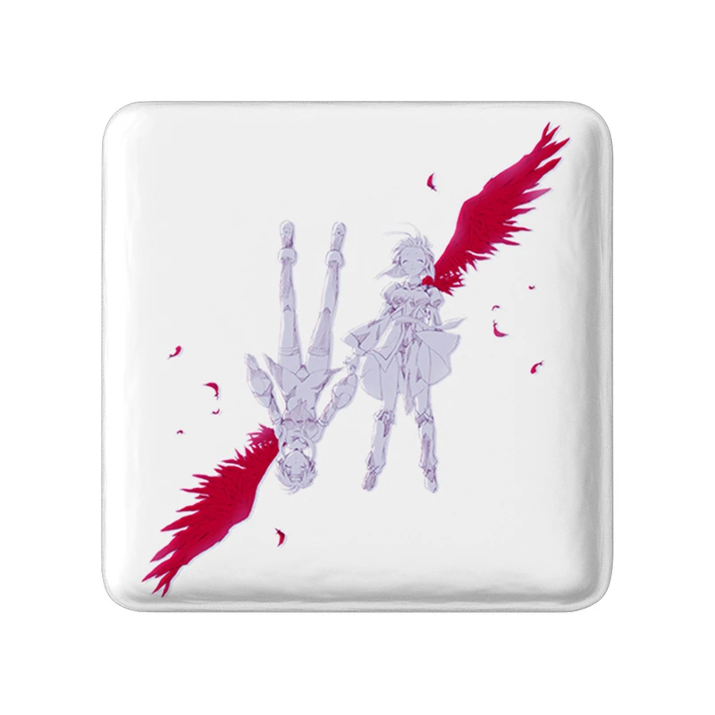 مگنت خندالو طرح بازی Utawarerumono مدل مربعی کد 35389