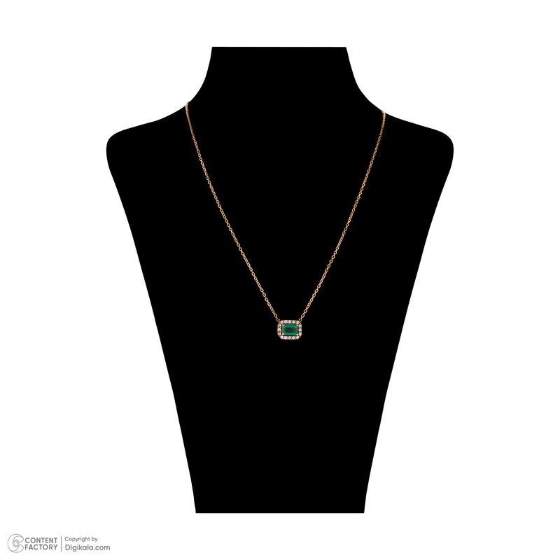 گردنبند طلا 18 عیار زنانه پرسته مدل wn1171