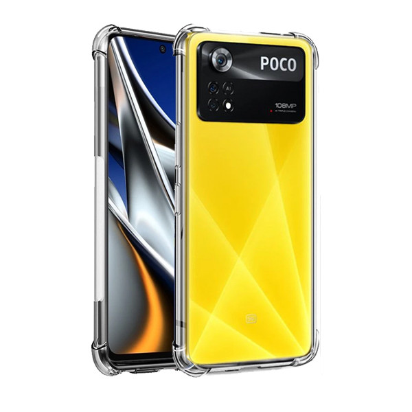کاور مدل ژله ای کپسول دار مناسب برای گوشی موبایل شیائومی  poco X4 pro 5G