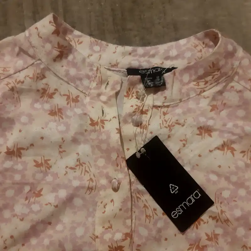 پیراهن زنانه اسمارا مدل نخی گلدار کد PAL30