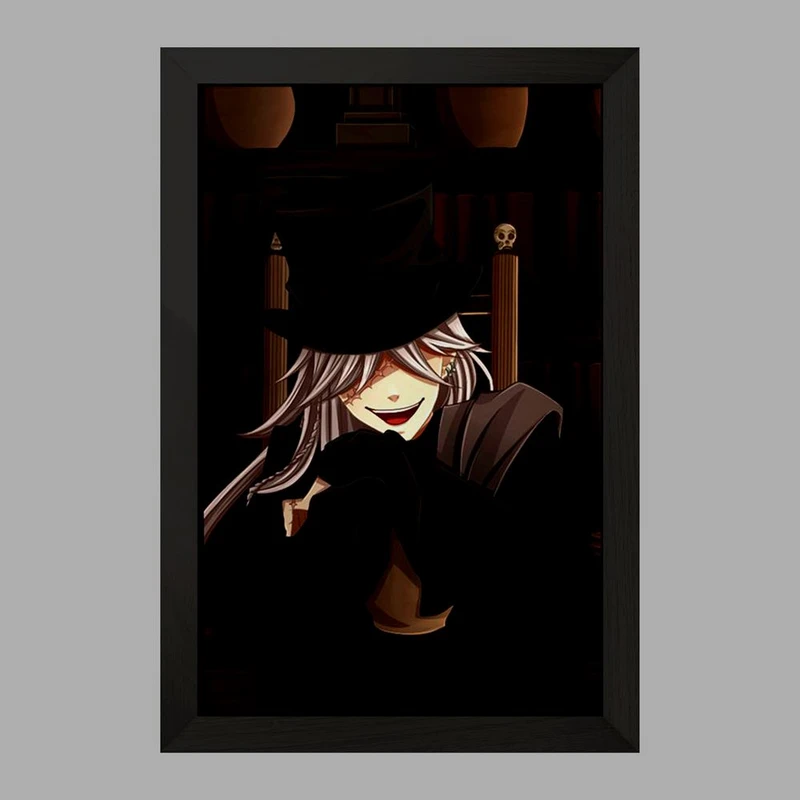 تابلو خندالو مدل اندرتیکر انیمه خادم سیاه Black Butler  کد 16304