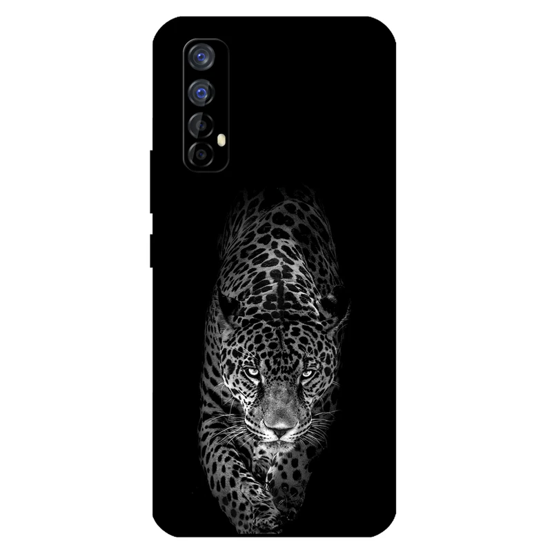 کاور مگافون طرح پلنگ مدل 1879 مناسب برای گوشی موبایل ریلمی 7  