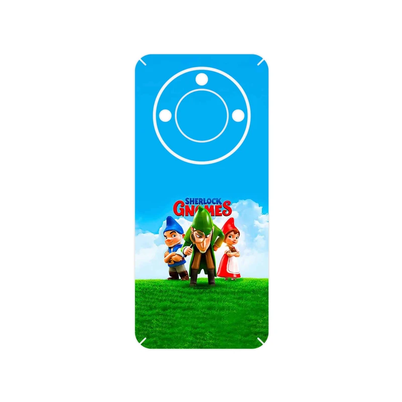 برچسب پوششی ماهوت مدل Sherlock Gnomes مناسب برای گوشی موبایل آنر X9c Smart