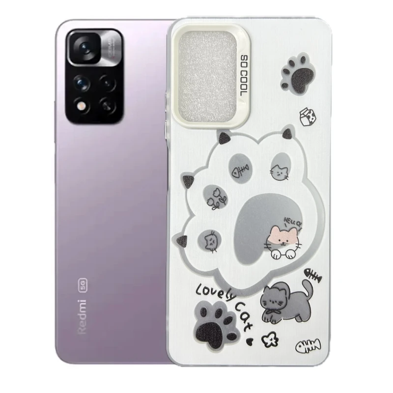 کاور طرح پنجه گربه مناسب برای گوشی موبایل شیائومی Redmi Note 11 Pro 4g