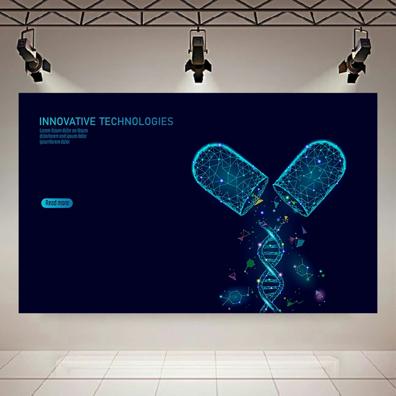 تابلو بوم طرح دی ان ای مدل فناوری نوآورانه کد AR304378
