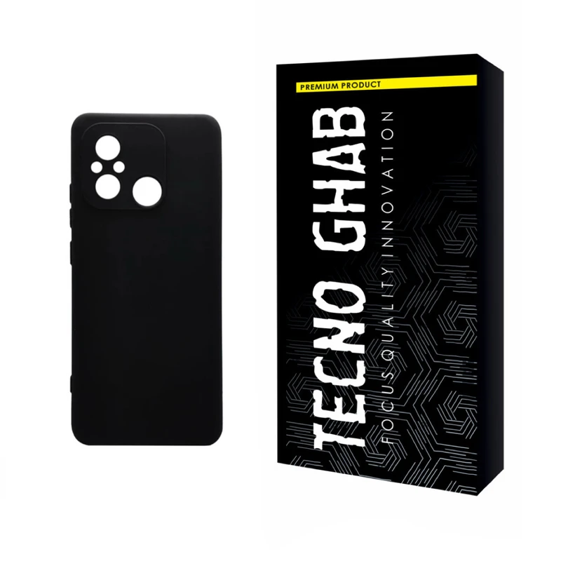 کاور تکنو قاب مدل SILICONI مناسب برای گوشی موبایل شیائومی REDMI 12C 