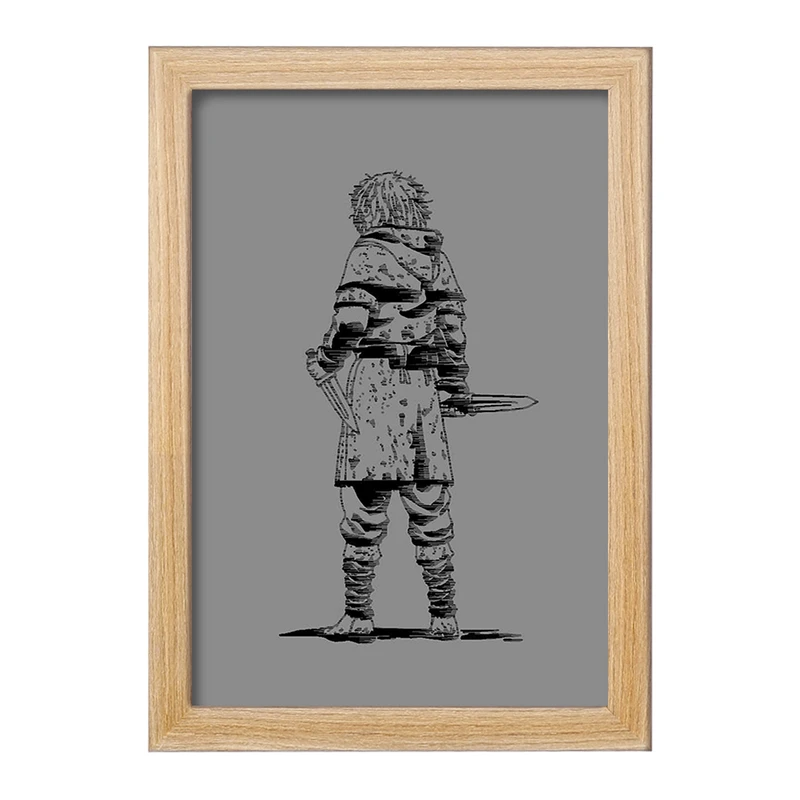 تابلو خندالو مدل تورفین انیمه حماسه وینلند Vinland Saga کد 27492