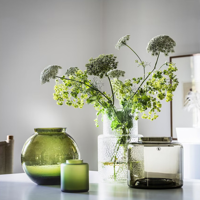 گلدان دکوری ایکیا مدل KONSTFULL