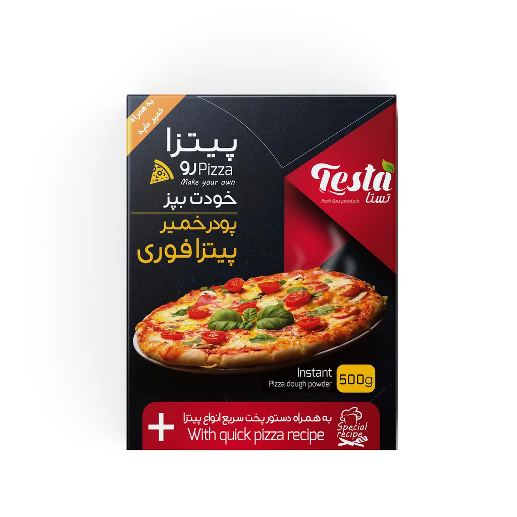 پودر خمیر پیتزا تستا - 500 گرم