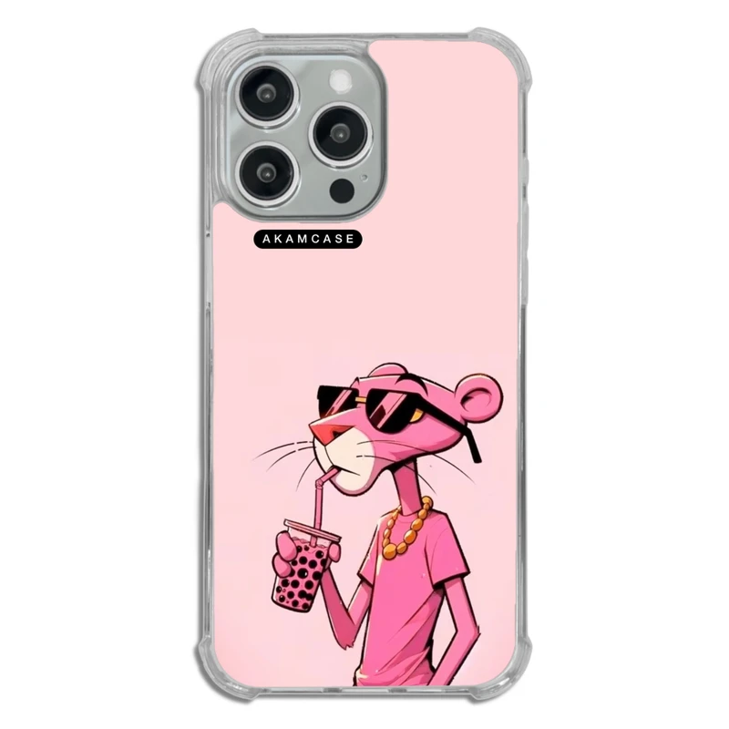 کاور آکام مدل AMC-WTA15PROMAX-PINK PANTHER2 مناسب برای گوشی موبایل اپل iPhone 15 Pro Max
