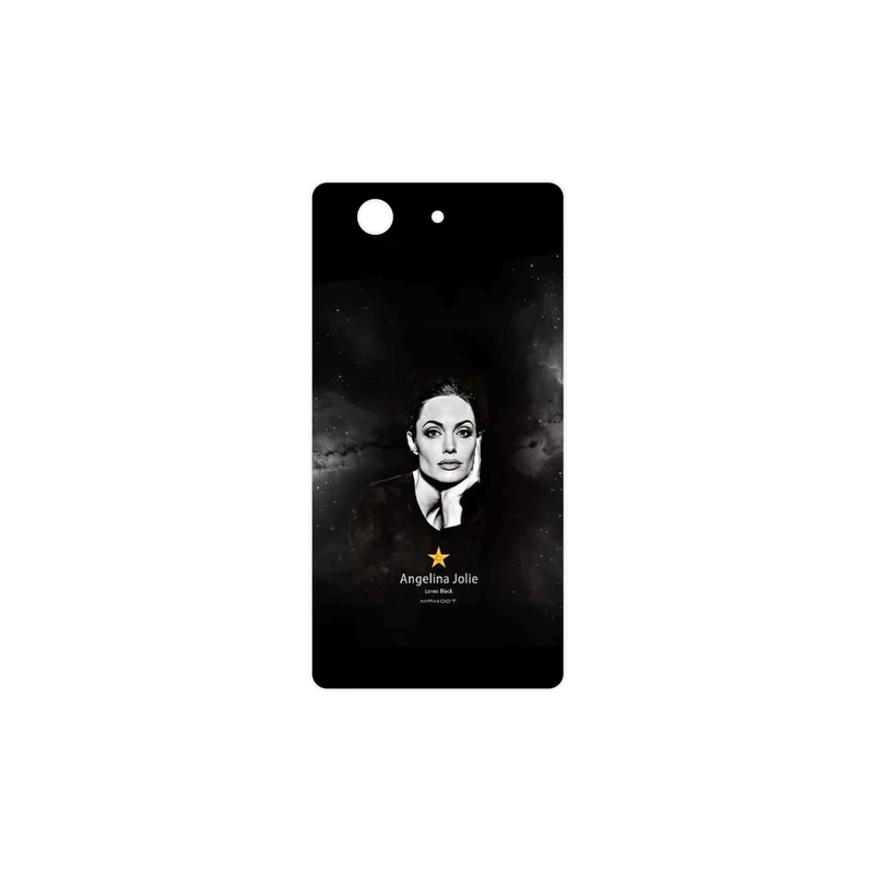 برچسب پوششی ماهوت مدل Angelina Jolie مناسب برای گوشی موبایل سونی Xperia Z3 Compact