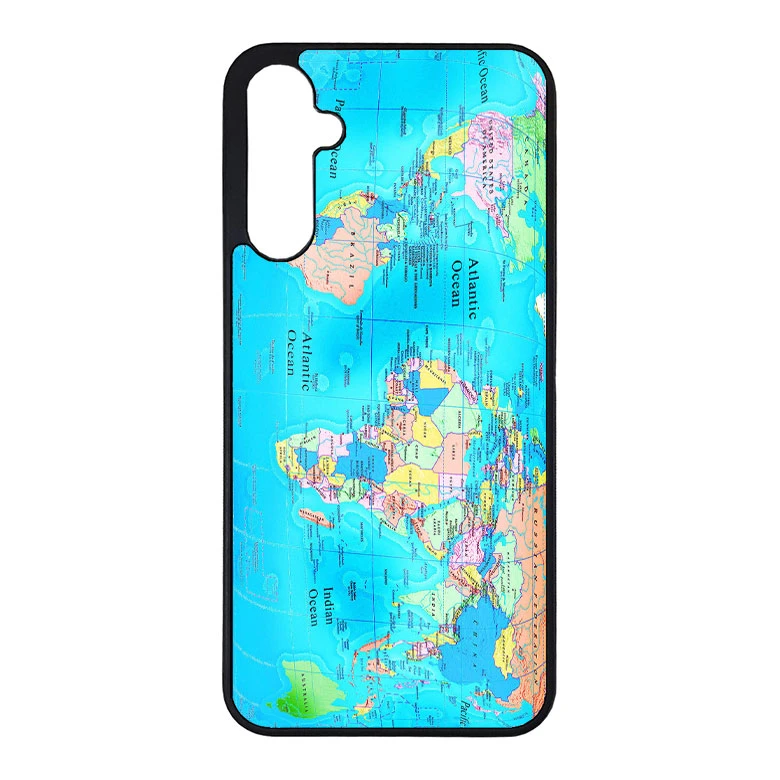  کاور طرح نقشه جهان مناسب برای گوشی موبایل سامسونگ galaxy a05s