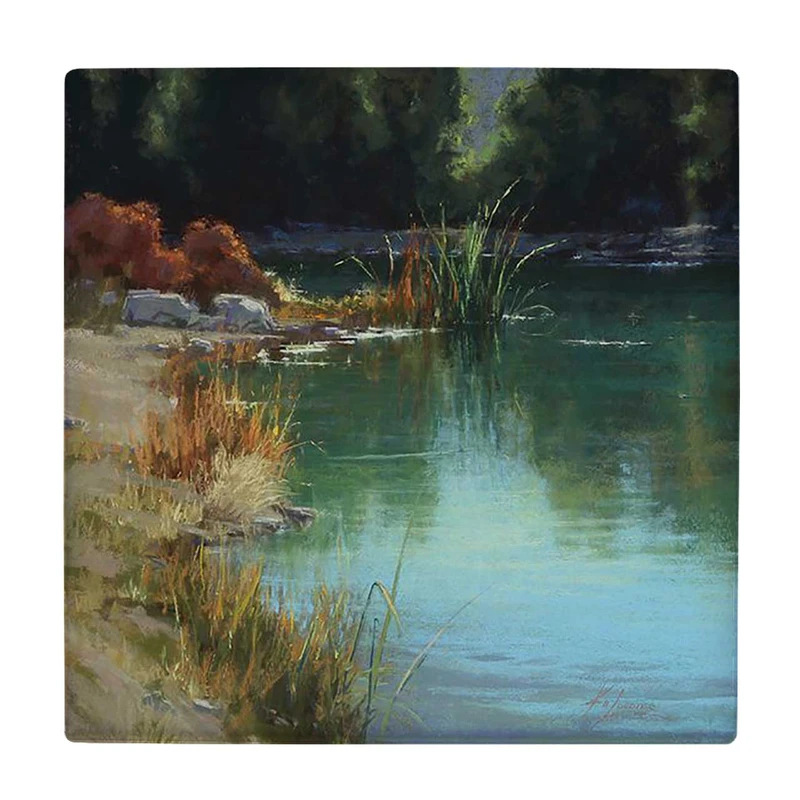 زیر لیوانی  طرح مرداب ها کد    5990214_4965